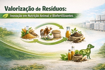 Valorização de Resíduos: Inovação em Nutrição Animal e Biofertilizantes
