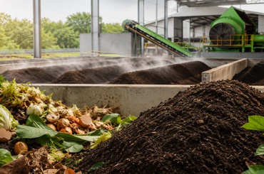 Compostagem Industrial de Resíduos Orgânicos: Como Funciona e Vantagens