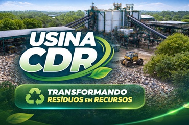 Usina de CDR Brasil Nutri Ambiental: tecnologia que transforma resíduos em recursos